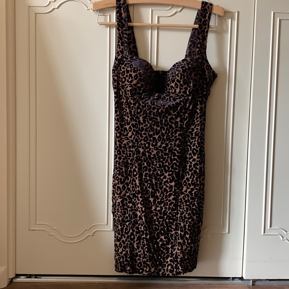 Cheetah Print Dress
